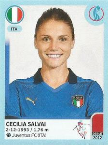 2022 Panini UEFA Women's Euro England 2022 Stickers #312 Cecilia Salvai Front
