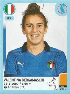 2022 Panini UEFA Women's Euro England 2022 Stickers #319 Valentina Bergamaschi Front