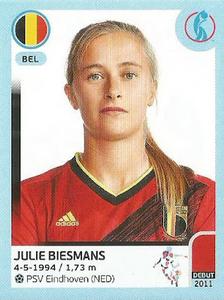 2022 Panini UEFA Women's Euro England 2022 Stickers #331 Julie Biesmans Front