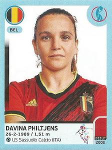 2022 Panini UEFA Women's Euro England 2022 Stickers #333 Davina Philtjens Front
