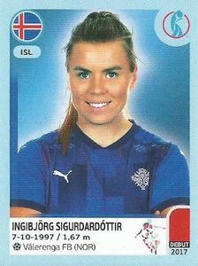 2022 Panini UEFA Women's Euro England 2022 Stickers #351 Ingibjörg Sigurdardóttir Front