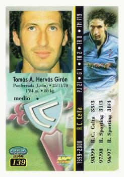 2000-01 Mundicromo Las fichas de la Liga 2001 #139a Tomas Back