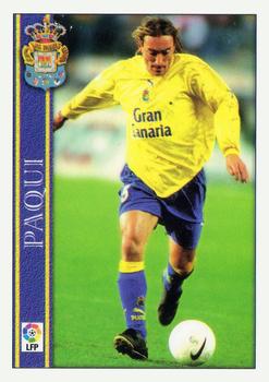 2000-01 Mundicromo Las fichas de la Liga 2001 #367 Paqui Front