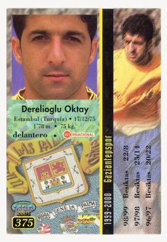 2000-01 Mundicromo Las fichas de la Liga 2001 #375a Oktay Back