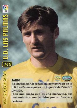 2000-01 Mundicromo Las fichas de la Liga 2001 #449 Jarni Back