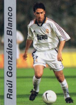 2000-01 Mundicromo Las fichas de la Liga 2001 #456 Raúl González Front