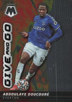 2021-22 Panini Mosaic Premier League - Give and Go #24 Abdoulaye Doucoure Front
