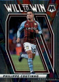 2021-22 Panini Mosaic Premier League - Will to Win #22 Philippe Coutinho Front