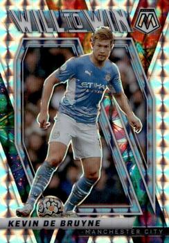 2021-22 Panini Mosaic Premier League - Will to Win Mosaic #2 Kevin De Bruyne Front