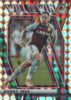 2021-22 Panini Mosaic Premier League - Will to Win Mosaic #13 Danny Ings Front