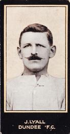 1912 F. & J. Smith - 150 Footballers #34 Jack Lyall Front