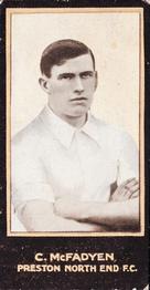 1912 F. & J. Smith - 150 Footballers #136 Charlie McFadyen Front