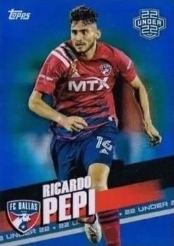 2022 Topps MLS - Blue #15 Ricardo Pepi Front