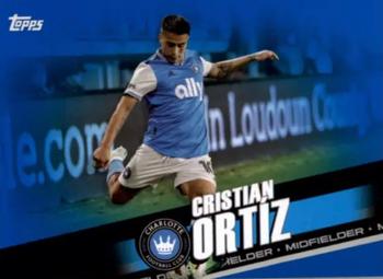 2022 Topps MLS - Blue #17 Cristian Ortíz Front