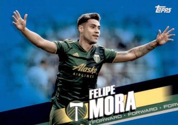 2022 Topps MLS - Blue #37 Felipe Mora Front