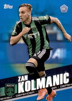 2022 Topps MLS - Blue #38 Žan Kolmanič Front
