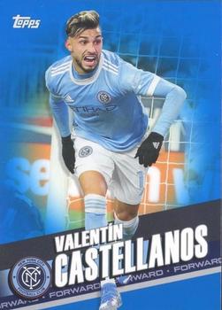 2022 Topps MLS - Blue #39 Valentín Castellanos Front