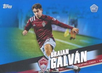 2022 Topps MLS - Blue #100 Braian Galván Front