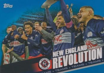 2022 Topps MLS - Blue #117 New England Revolution Front