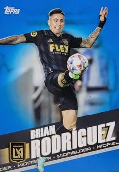 2022 Topps MLS - Blue #156 Brian Rodríguez Front