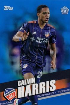 2022 Topps MLS - Blue #182 Calvin Harris Front