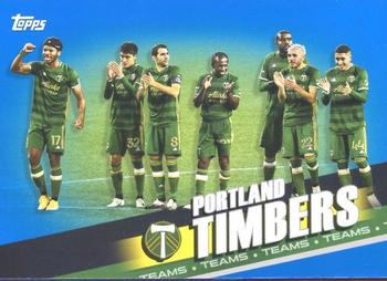 2022 Topps MLS - Blue #186 Portland Timbers Front