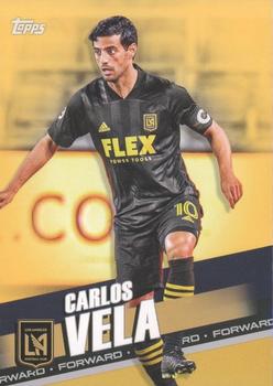 2022 Topps MLS - Gold #2 Carlos Vela Front