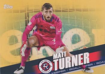 2022 Topps MLS - Gold #8 Matt Turner Front
