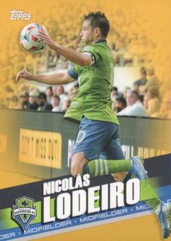 2022 Topps MLS - Gold #10 Nicolás Lodeiro Front