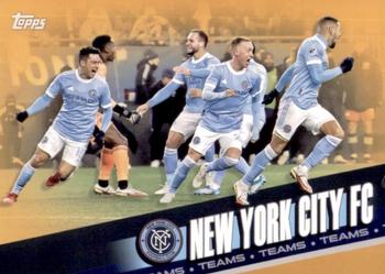 2022 Topps MLS - Gold #14 New York City FC Front
