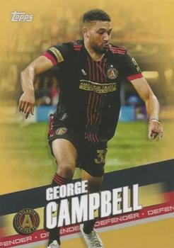 2022 Topps MLS - Gold #22 George Campbell Front