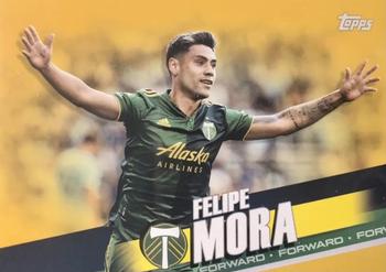 2022 Topps MLS - Gold #37 Felipe Mora Front