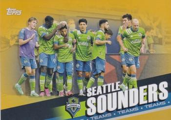 2022 Topps MLS - Gold #50 Seattle Sounders Front