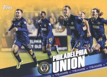 2022 Topps MLS - Gold #57 Philadelphia Union Front