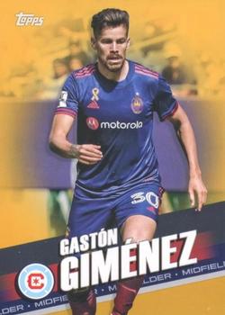 2022 Topps MLS - Gold #82 Gastón Giménez Front