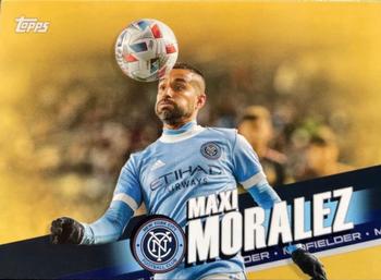 2022 Topps MLS - Gold #175 Maxi Moralez Front