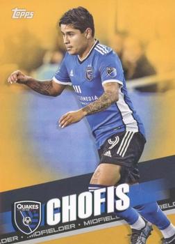 2022 Topps MLS - Gold #188 Chofis Front
