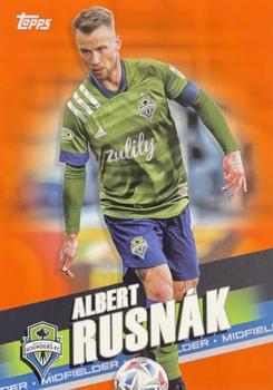 2022 Topps MLS - Orange #48 Albert Rusnák Front