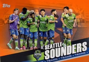 2022 Topps MLS - Orange #50 Seattle Sounders Front