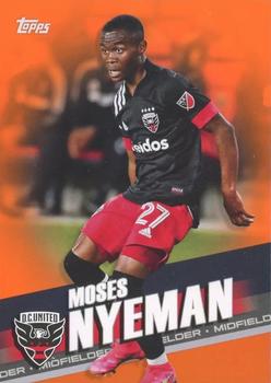 2022 Topps MLS - Orange #92 Moses Nyeman Front