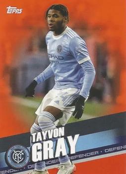 2022 Topps MLS - Orange #130 Tayvon Gray Front