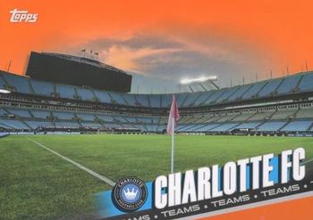 2022 Topps MLS - Orange #142 Charlotte FC Front