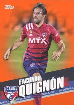 2022 Topps MLS - Orange #145 Facundo Quignón Front