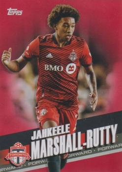 2022 Topps MLS - Red #20 Jahkeele Marshall-Rutty Front