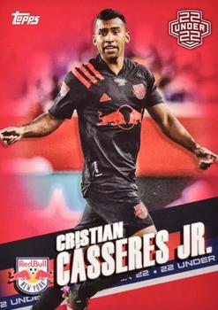 2022 Topps MLS - Red #122 Cristian Cásseres Jr. Front