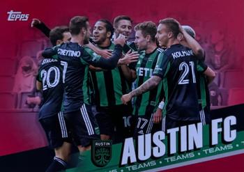 2022 Topps MLS - Red #178 Austin FC Front