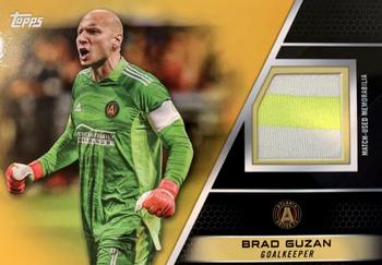 2022 Topps MLS - Relics Gold #R-BG Brad Guzan Front