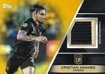 2022 Topps MLS - Relics Gold #R-CA Cristian Arango Front