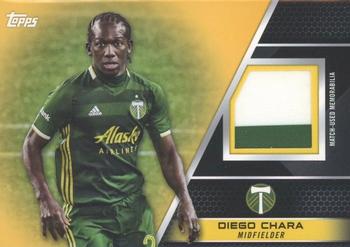 2022 Topps MLS - Relics Gold #R-DC Diego Chara Front
