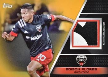 2022 Topps MLS - Relics Gold #R-EF Edison Flores Front